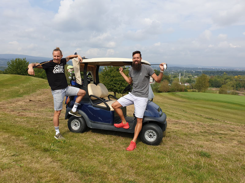 Golfvisionäre mit klaren Zielen: Matthias Weber und Florian Astor, Gründer von www.campo-golf.de