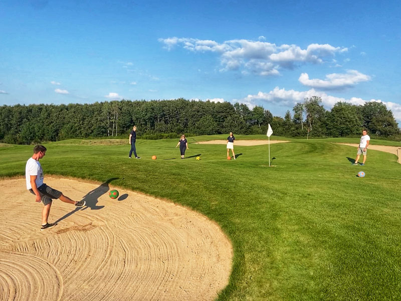 Gar nicht ballaballa: Footgolf