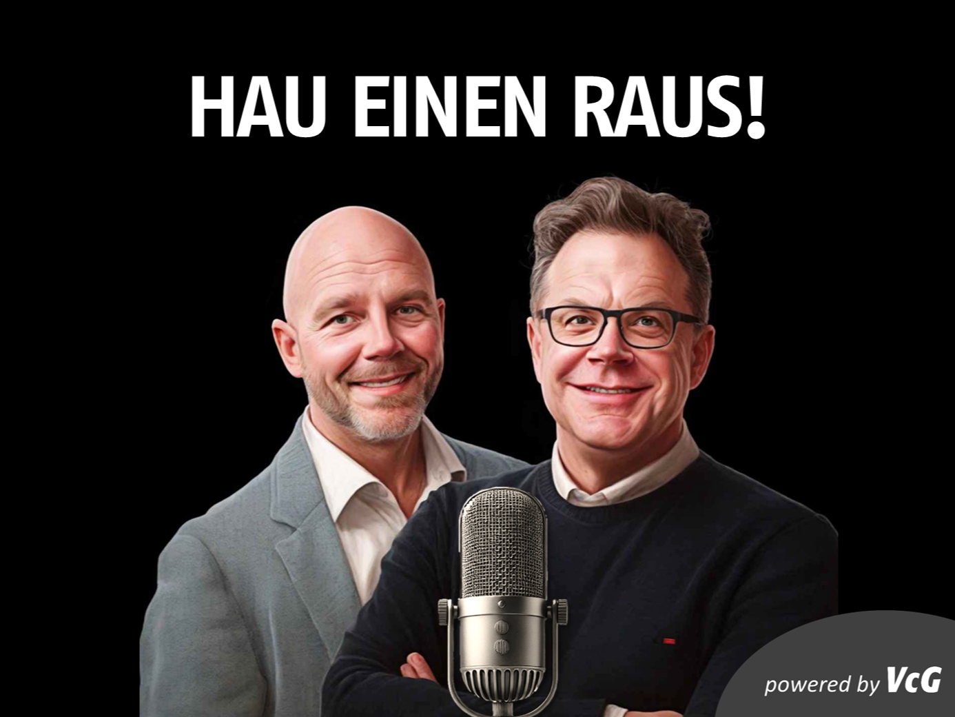 Die Hosts des VcG-Podcasts: Johannes Podszun und Marco Paeke (vlnr.)