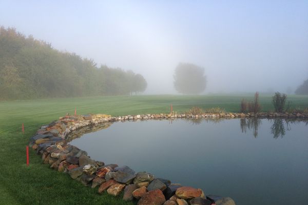 Auch im Morgennebel schön                              Foto: GC Rheinhessen