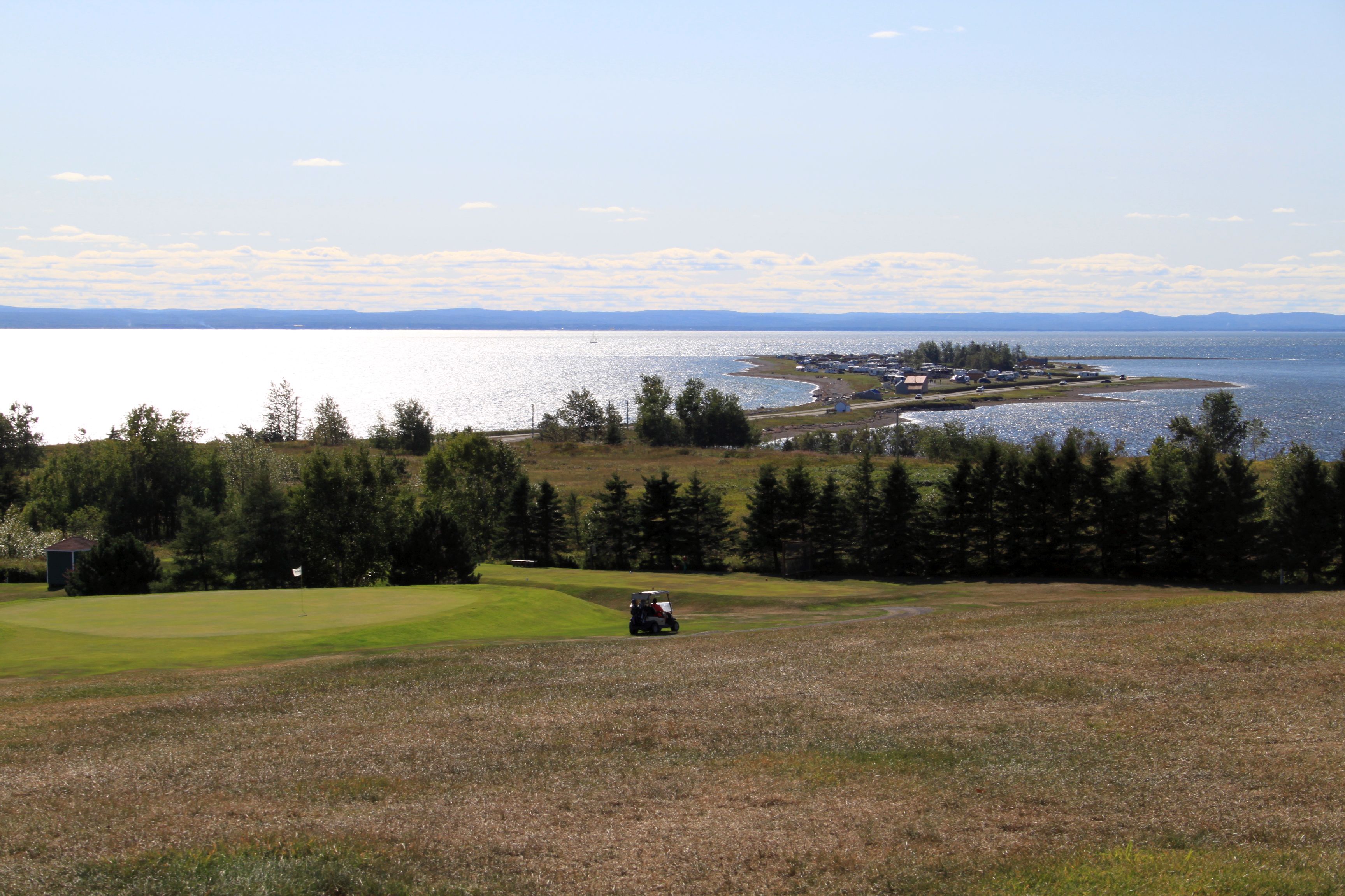 Spektakulär angelegt: Carleton Terrain de Golf