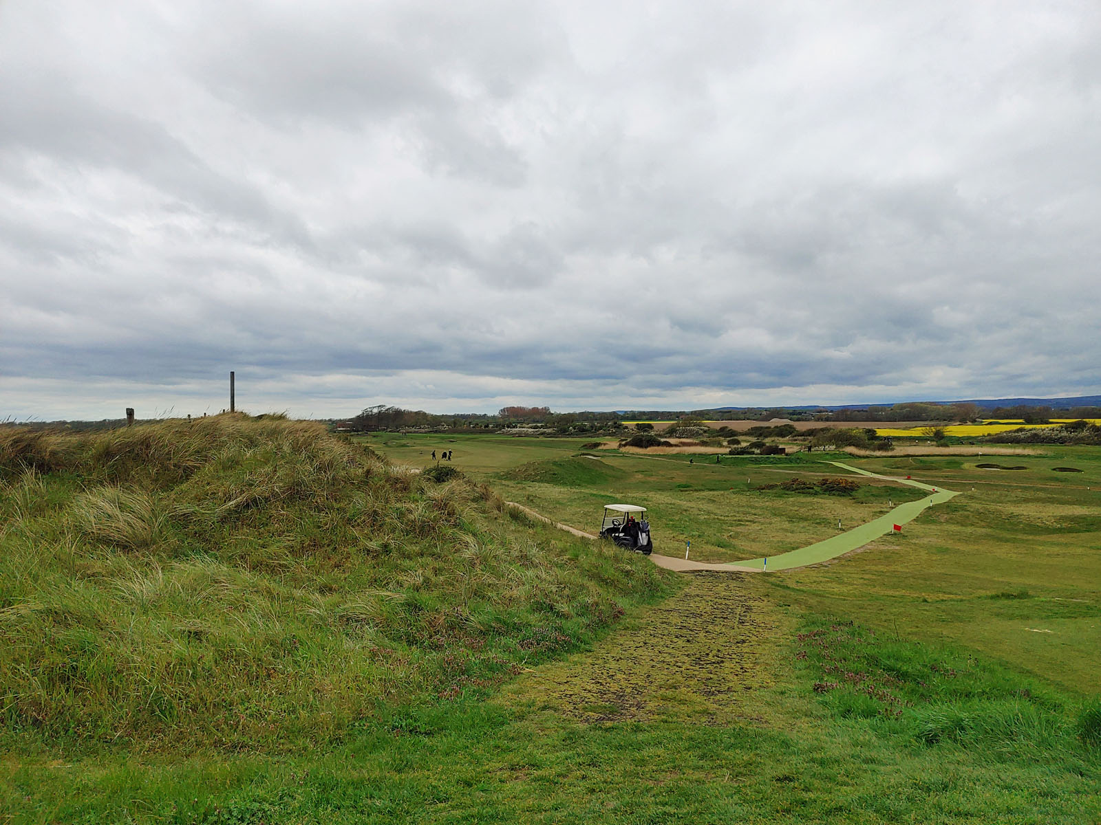 ... auch noch Dünen: Littlehampton GC