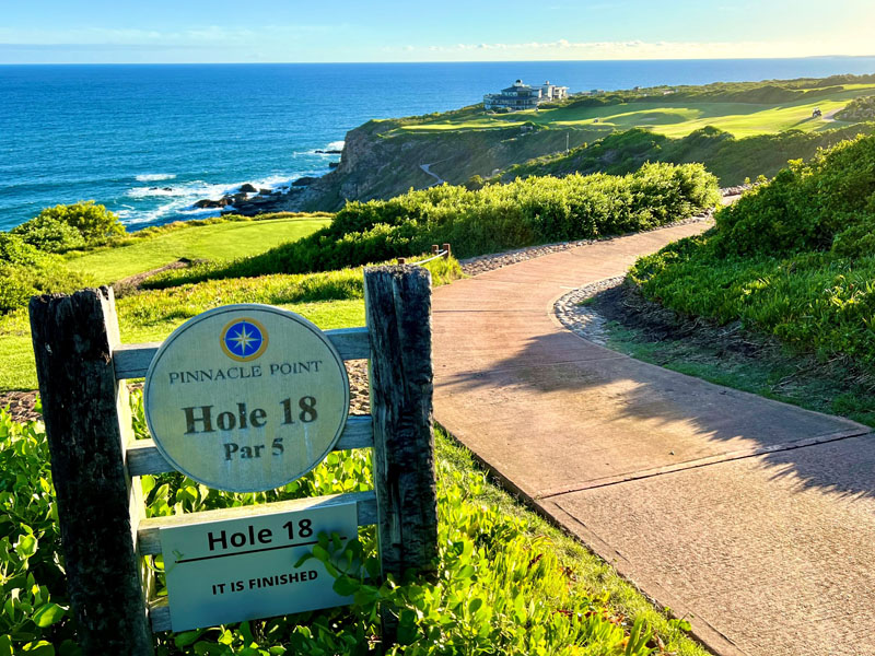 Pinnacle Point Golf Course: Golfen vor spektakulärem Küstenpanorama